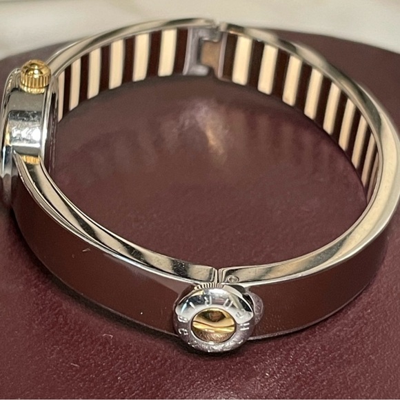 Henri Bendel Watch Centennial Stripe W/Box - Picture 4 of 5